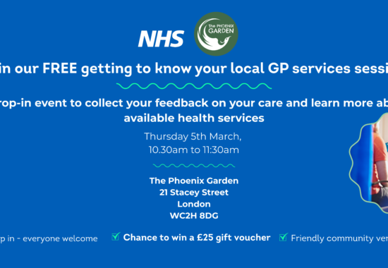 Patient feedback event poster